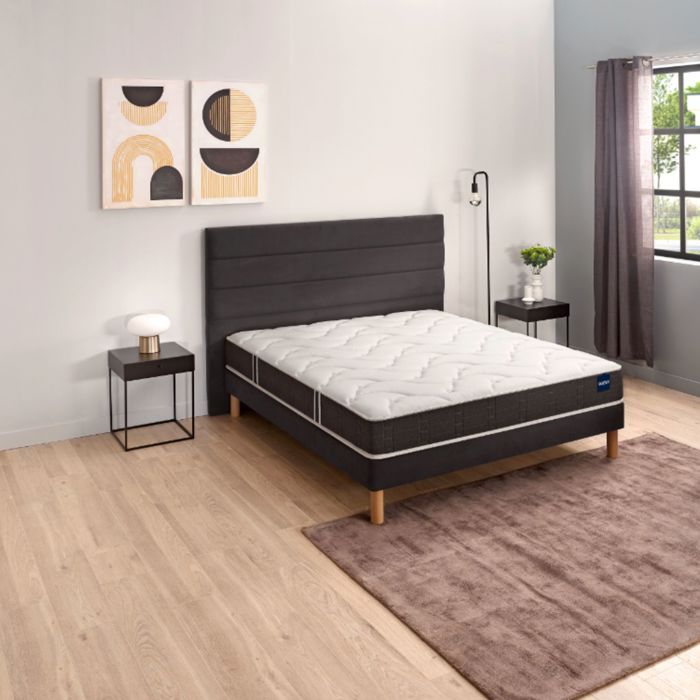 Ensemble sommier et matelas 140x190 cm mousse très ferme Bultex So Good Ensemble sommier et matelas 140x190 cm mousse très ferme Bultex So Good