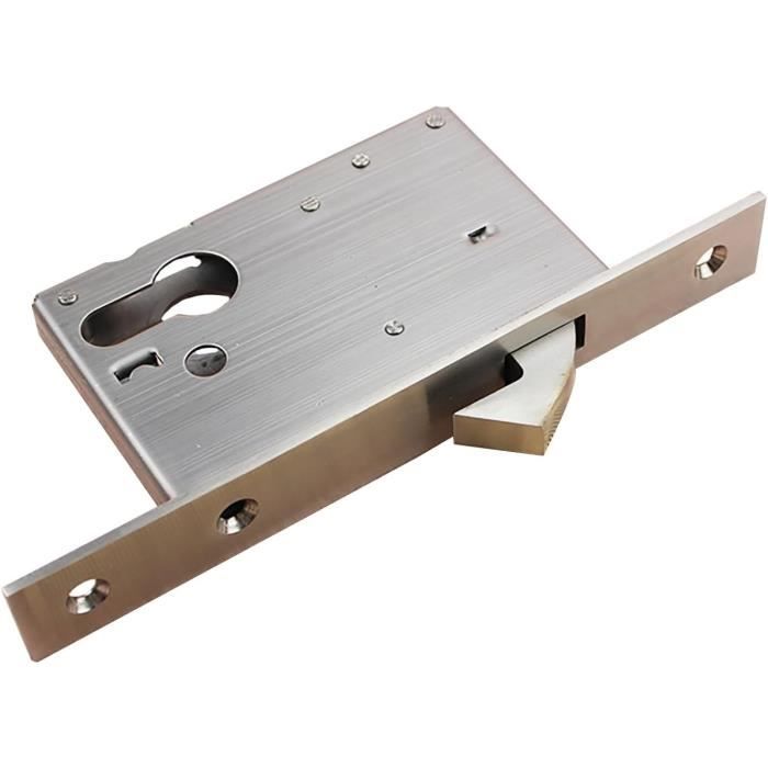 Serrure à Crochet Encastrée KeyMet 72/30 Pour Porte Coulissante - Avec Goupille De Guidage, Neuve
