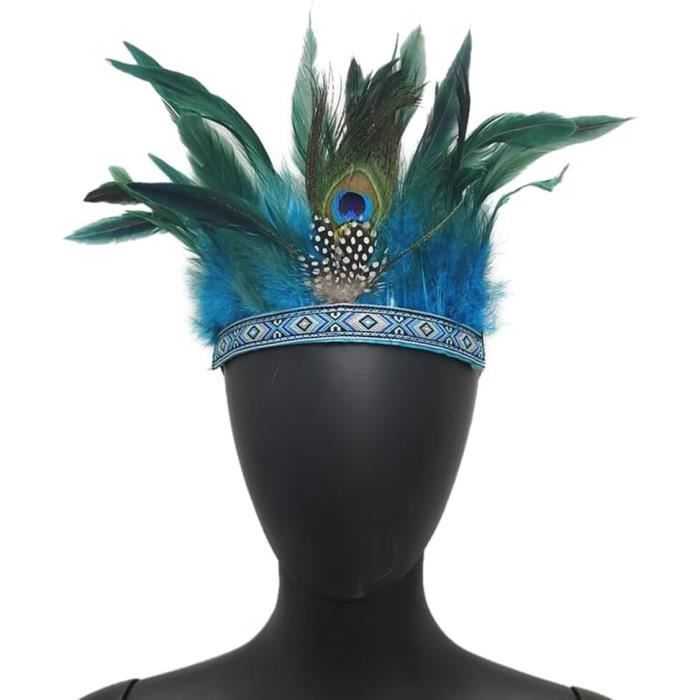 Couronne De Coiffe De Plumes, Mode Coiffe De Plumes Bandeau Mardi
