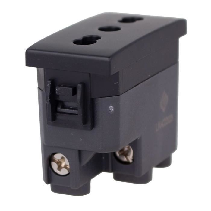 Interruptor Unipolar 1P 16A Blanco - Compatible Con Bticino Living Y Vimar Plana, Para Instalaciones Eléctricas
