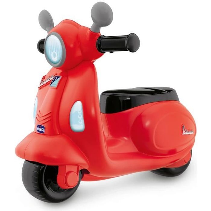 Porteur Scooter Vespa Primavera - Rouge - Sons et Lumières - CHICCO