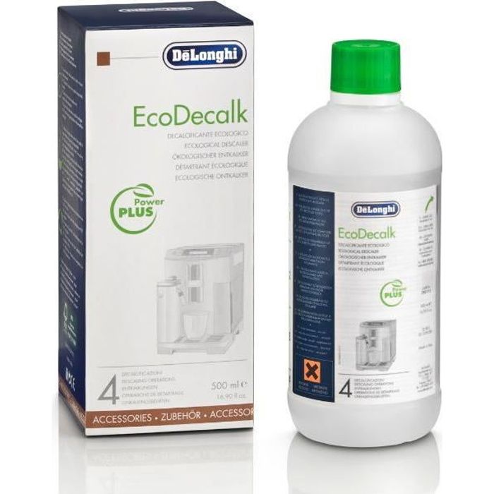 De'Longhi Ecodecalk Descaler 2 x 100ml | Espresso Machine Cleaning