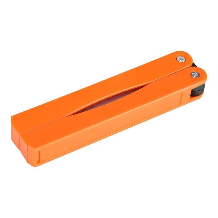 Pierre à Aiguiser Double Face Pliable – 400/600# – Pour Couteaux, Ciseaux, Outils – Camping & Cuisine - 4