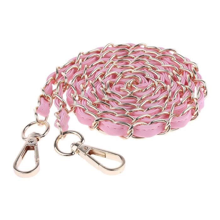 PH PandaHall Bandoulière Strass 1.1m Avec Clips - Chaîne Sac Cristal Remplacement Pour Sacs Soirée Mariage