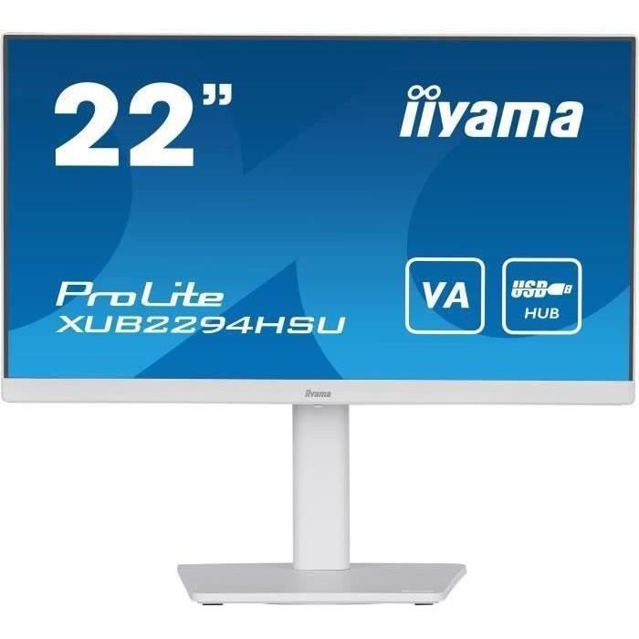 Ecran PC - IIYAMA ProLite XUB2294HSU-W2 - 21.5\