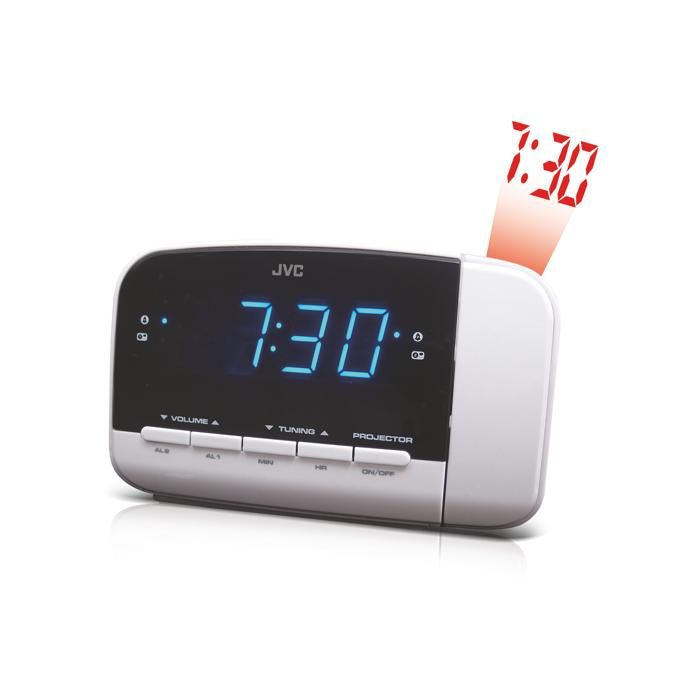 Radio réveil JVC RA F230W - vue 4