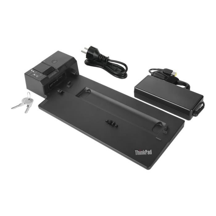 Lenovo ThinkPad Ultra Docking Station Station d'accueil VGA HDMI 2 x DP 135 Watt IT pour ThinkPad A485 L480 L580 P52s … - vue 1