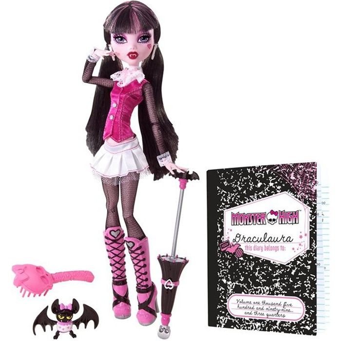 Poupee Monster High Draculaura Cdiscount Jeux Jouets