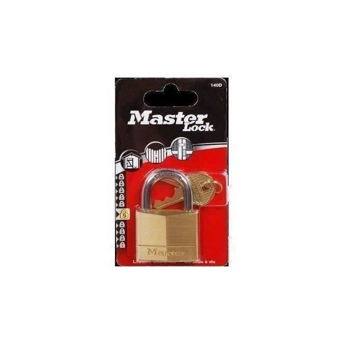 Masterlock cadenas en laiton 40mm - vue 2