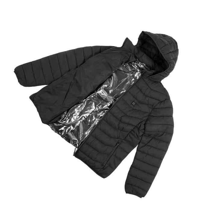 Manteau Chauffante Homme à Capuche Veste Chauffante Veste Chaude