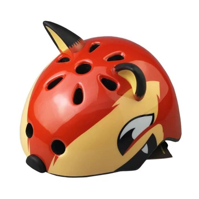 Casque De Vélo Pour Enfants De 6 À 12 Ans, Rouge Mignon