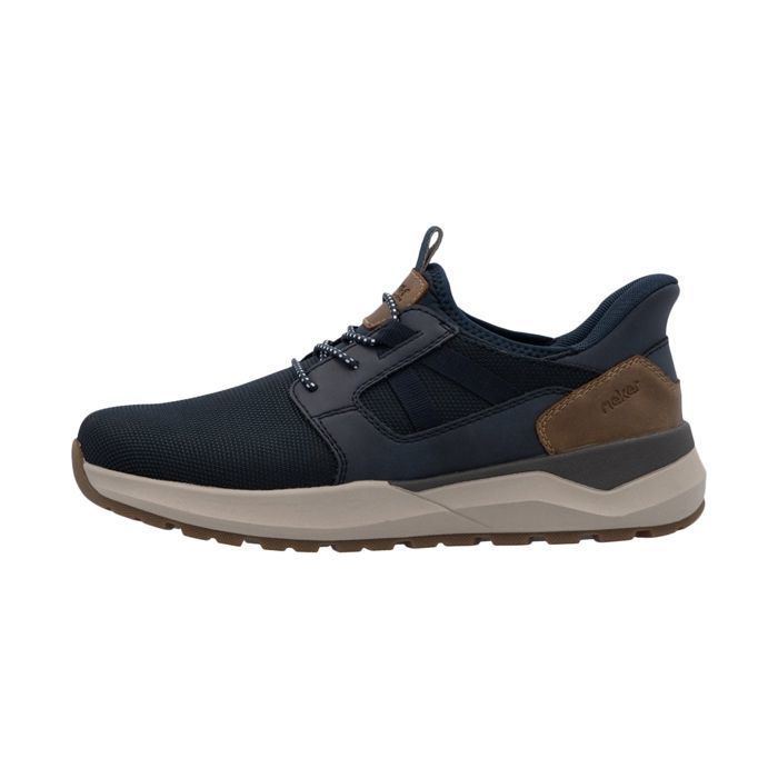 Rieker Basket Basse A Lacets Rieker Bergamo - Bleu