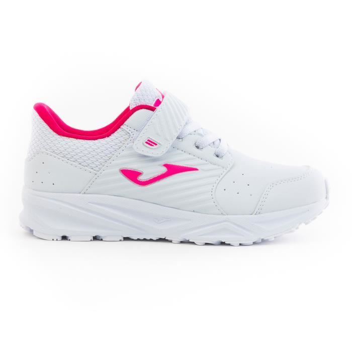 chaussures de running fille joma jfast 2022 - blanc/rose fuchsia - 35