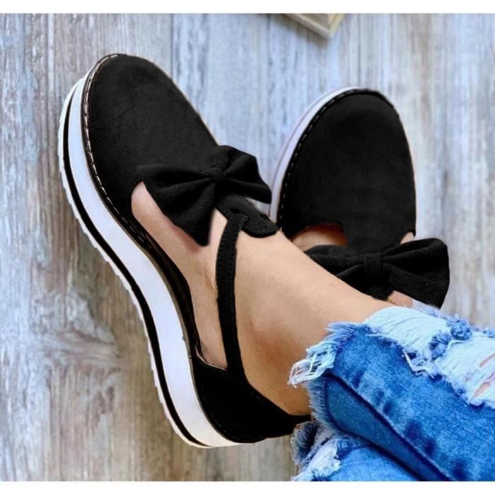 Chaussures decontractees Femmes Respirant Plat Bout Rond Arc Boucle Sangle Escarpins Casual Simple Achat Vente Chaussures decontractees Femmes Respirant Plat Bout Rond Arc Boucle Sangle Escarpins Casu...