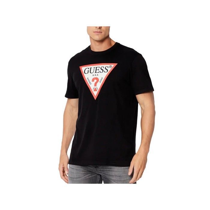 Tee shirt iconique en coton - Guess jeans - Homme