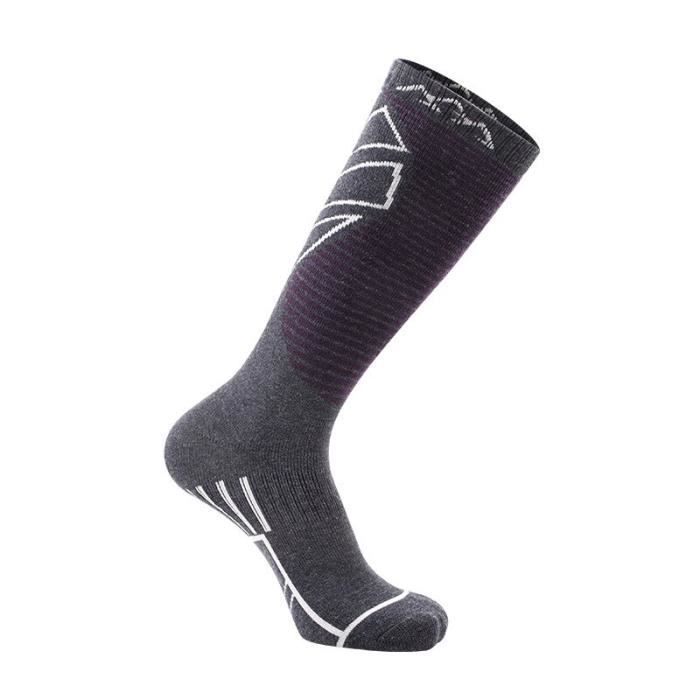 Chaussettes De Ski Welwoos En Laine Mérinos - 3 Paires - Thermiques, Respirantes Et Compression Pour Sport D'hiver