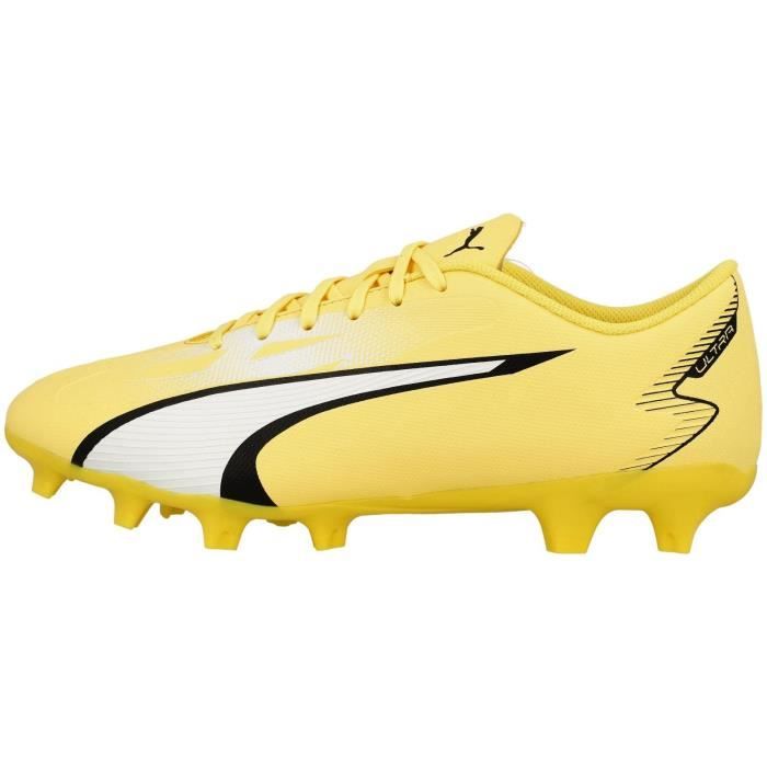 chaussures de foot - puma - ultra play - crampons moulés - homme - jaune