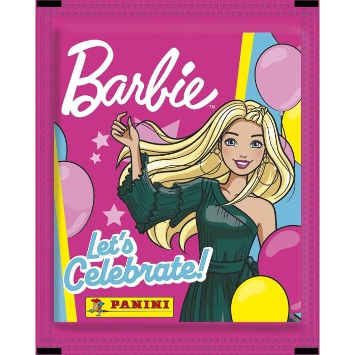 Boîte PANINI Barbie 65e Anniversaire 36 pochettes 180 stickers