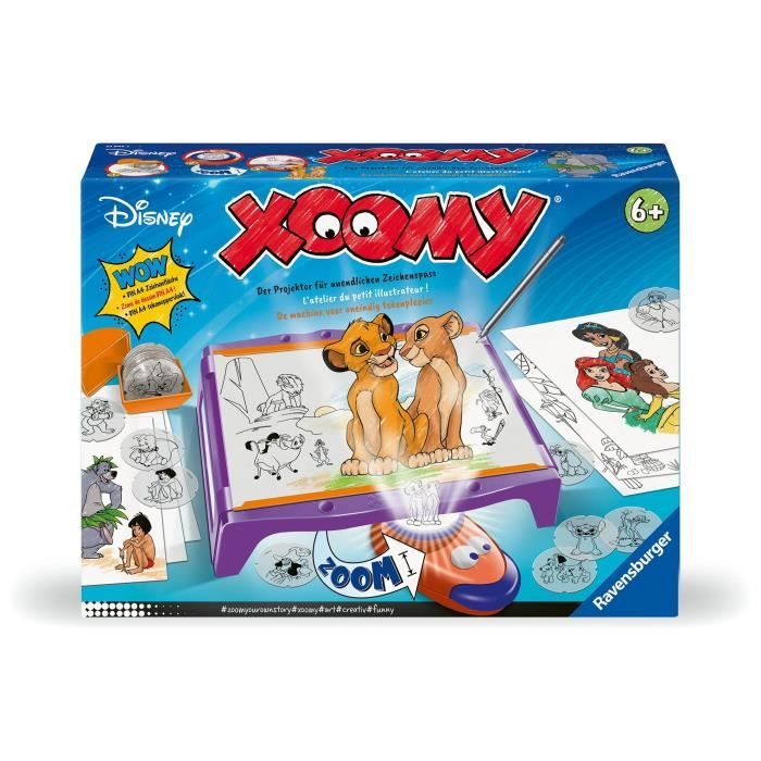 Table À Dessin Disney Ravensburger 23946 – 72 Modèles Inclus, Projecteur LED - vue 2