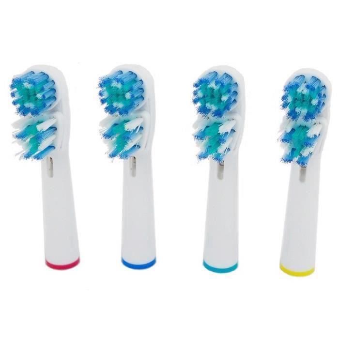 Lot De 8 Têtes De Brosse à Dents BrillFresh - Compatibles Avec Modèles électriques