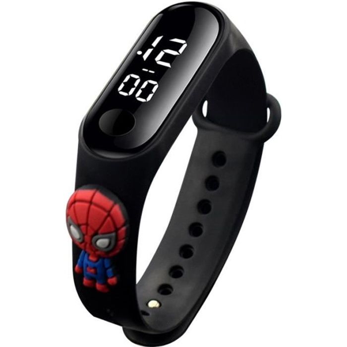 Montre Enfant Digital Luminous Touch Bracelet ROKOO Spiderman