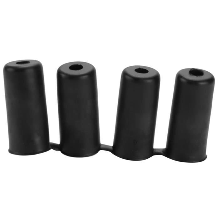 Lot De 4 Joints Levier De Vitesses Manuel Ford Fiesta Focus - Référence 4S6P7412AA - Caoutchouc Noir Anti-usure