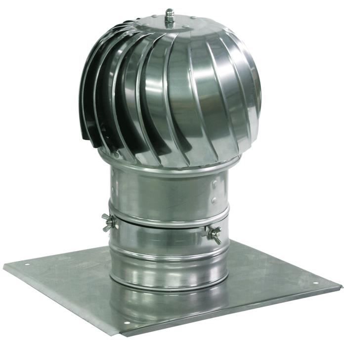 Rondes en acier inoxydable cheminée Tirant D/'eau Régulateur 150 mm//6/" for Flue fumée conduits