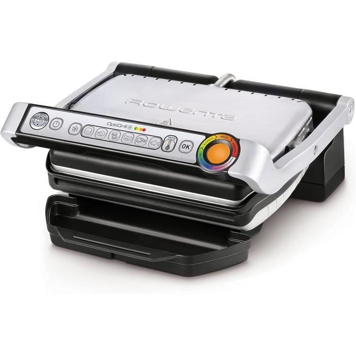 Tefal Optigrill+, Grill intelligent, Contrôle de température, 6