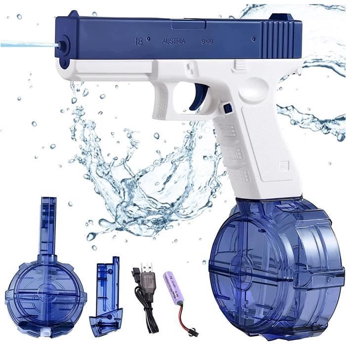 Pistolet à Eau électrique pour Enfants Adultes - ALLONSCD - UZI, vecteur - 1000ML - 47 × 7 × 26 Pistolet à Eau électrique pour Enfants Adultes - ALLONSCD - UZI, vecteur - 1000ML - 47 × 7 × 26