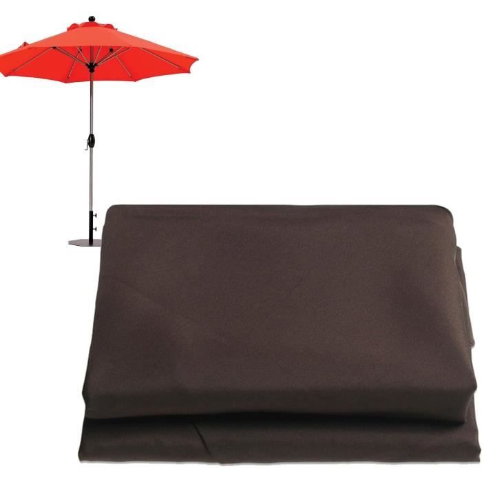 Toile De Parasol De Remplacement VGEBY - 2M 6 Baleines En Polyester