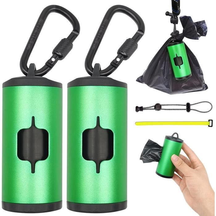 Distributeur De Sacs À Déjections Canines Et 3 Recharges De Sacs[H867