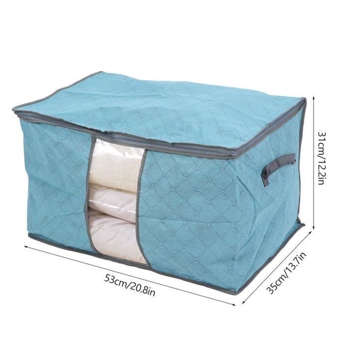 rho-sac de rangement pour couette sac de rangement sous le lit anti-poussière grands vêtements sac de rangement bagagerie sac