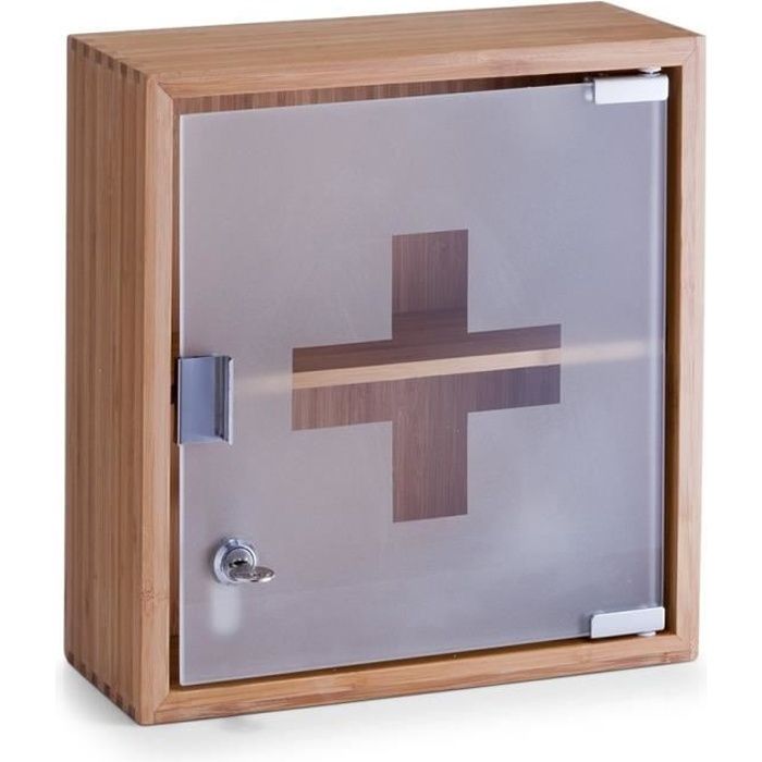 Armoire A Pharmacie Zeller Le Bambou Et Le Verre Achat Vente Armoire A Pharmacie Armoire A Pharmacie Zeller Cdiscount