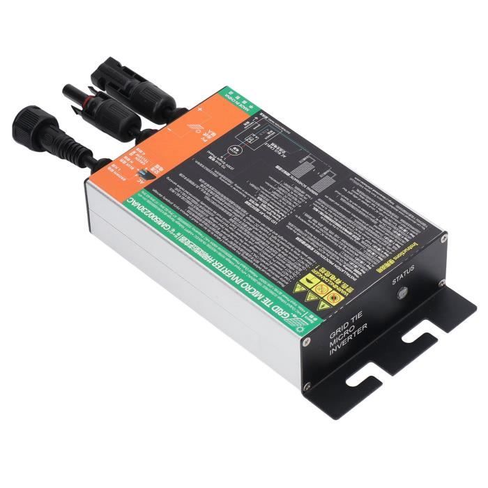Jadeshay Icro-onduleur Solaire, 350W Icro Inverter PPT Onduleur Solaire Étanche Onduleur
