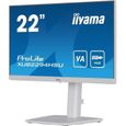 Ecran PC - IIYAMA ProLite XUB2294HSU-W2 - 21.5" FHD - Dalle VA - 1 ms - 75Hz - HDMI  / DisplayPort / USB - Pied réglable en hauteur-1