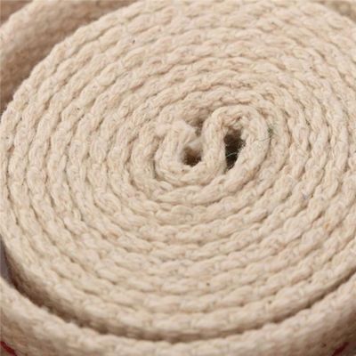 Bijou Argent Zirconia Blanc Mèche Ronde NKlaus 1 Mètre 100% Pur Coton 4,0mm - Parfaite Pour Lampes à Huile Et Lampes à Pétrole