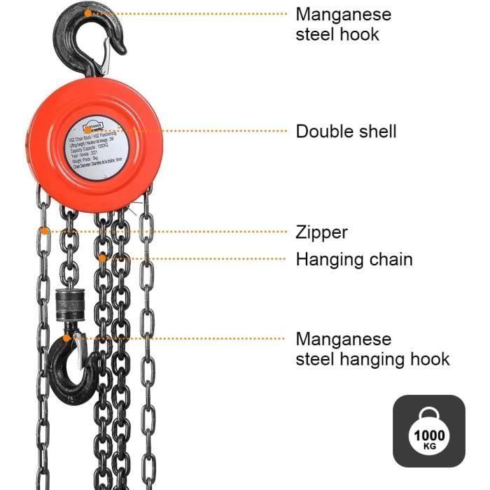 Palan Manuel à Chaîne CB - KITO - Manut Access