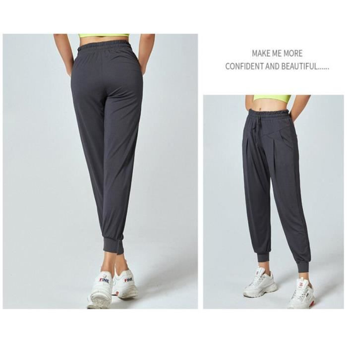 Leggings Femme Taille Haute - 4 Poches (Sport, Yoga, Randonnée - Hiver)