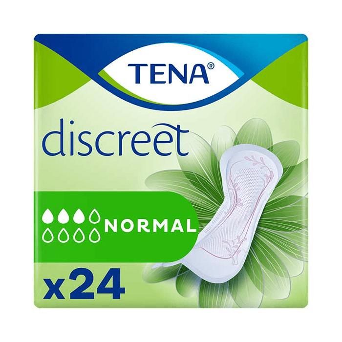 Serviettes Hygiéniques TENA Lady Discreet - Protection Fuites Légères - Lot De 72 Unités - Normal