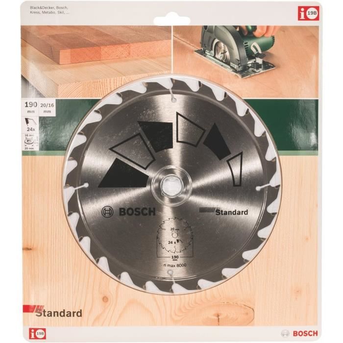 lame de scie circulaire CMT pour coupes en longueur - diamètre 210mm, 24 dents, alésage 30mm