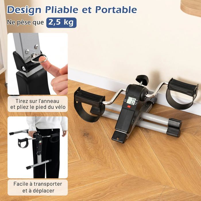Mini Vélo Doigt Avec Rampe – Aluminium/plastique – Jeu éducatif Et Anti-stress – Pour Enfants Et Adultes – Coordination Et Détente