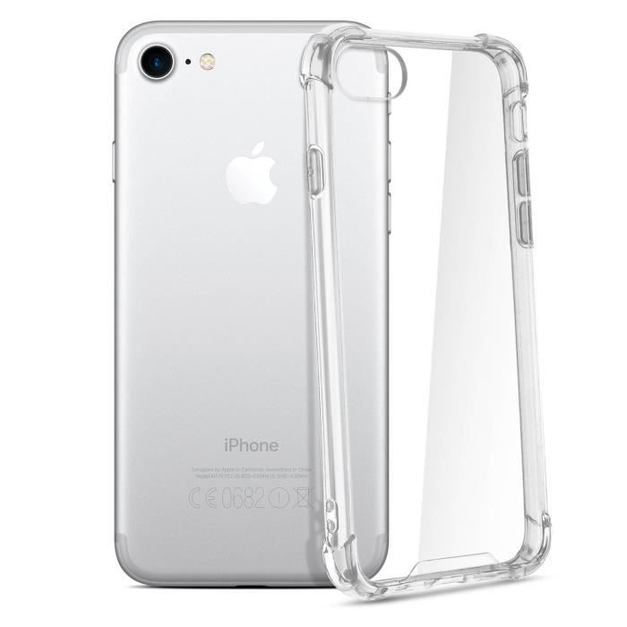 Coque Silicone Transparente Pour IPhone 7 Plus / 8 Plus | Protection Fine Et Résistante - Motif Fée Blanche
