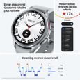 SAMSUNG Galaxy Watch6 Classic 43mm Argent Bluetooth-3