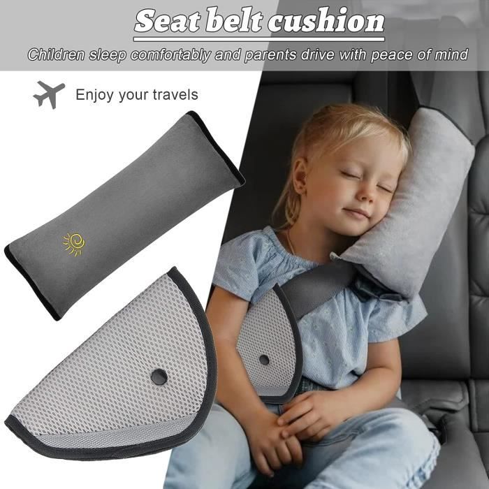 Pack de 4 coussinets de ceinture de sécurité de voiture protecteur de  ceinture de sécurité Ceinture de sécurité confort doux-m.4471