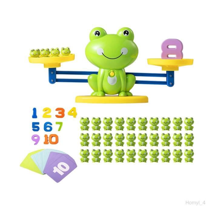 Montessori Balance Math Game Number Counting Toy for Children Boys Gifts Vert 38 Poids Cdiscount Jeux Jouets