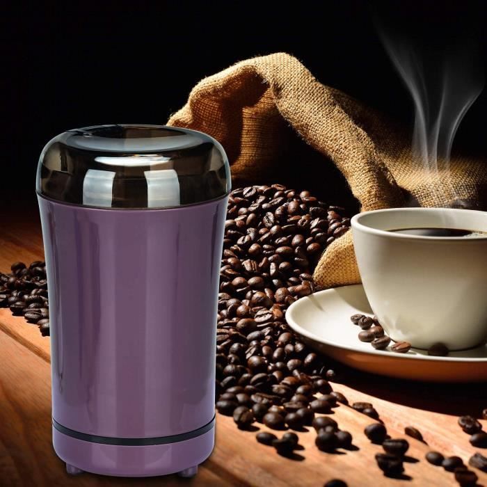 Mini broyeur électrique multifonctionnel broyeur à grains de café à usage  domestique broyeur à grains de café poivre