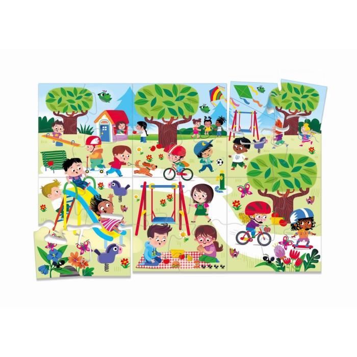 Clementoni - Coffret de 8 jeux en 1 - Jeux éducatifs formes, couleurs ...