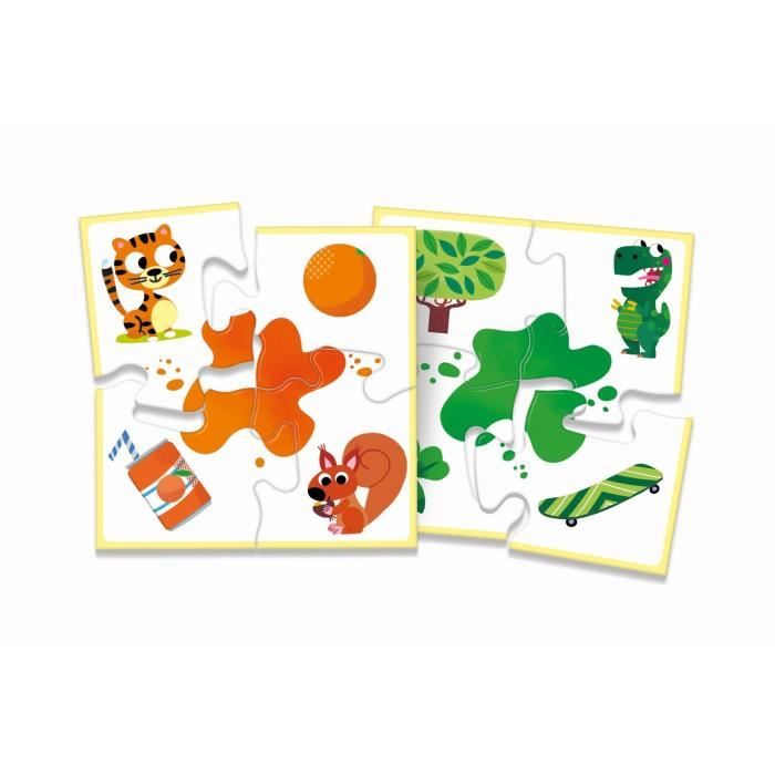 Clementoni - Coffret de 8 jeux en 1 - Jeux éducatifs formes, couleurs ...