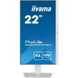 Ecran PC - IIYAMA ProLite XUB2294HSU-W2 - 21.5" FHD - Dalle VA - 1 ms - 75Hz - HDMI  / DisplayPort / USB - Pied réglable en hauteur-7