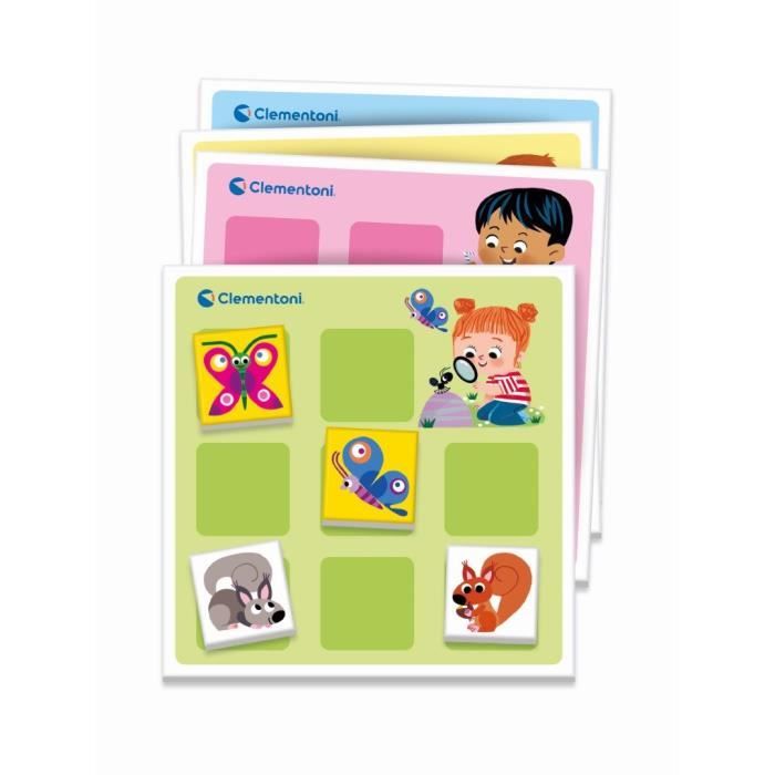 Clementoni - Coffret de 8 jeux en 1 - Jeux éducatifs formes, couleurs ...
